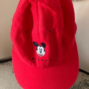 Disney Red Mickey Mouse Kids Hat